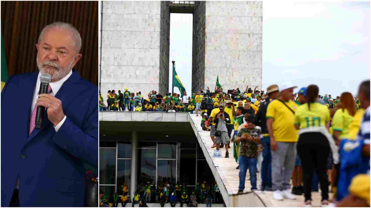 Lula decreta intervenção federal no DF, vê omissão do Governo Ibanês e pede punição aos terroristas