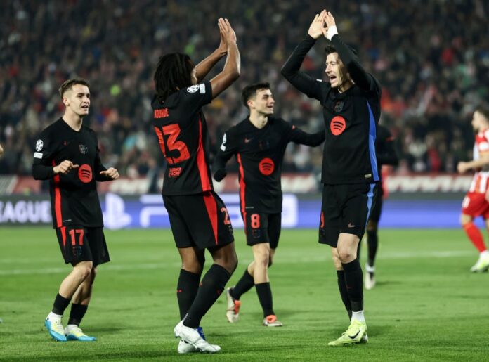 com-gol-de-raphinha,-barcelona-goleia-estrela-vermelha-na-champions
