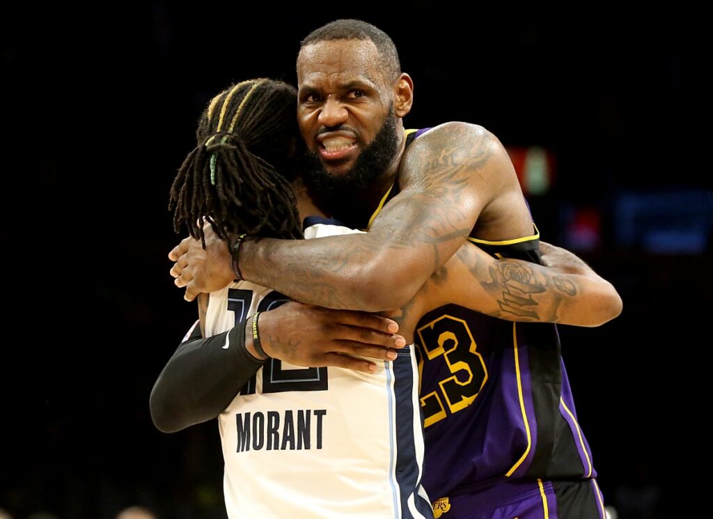 grizzlies-vencem-lakers-em-noite-de-provocacao-e-lesao-de-ja-morant