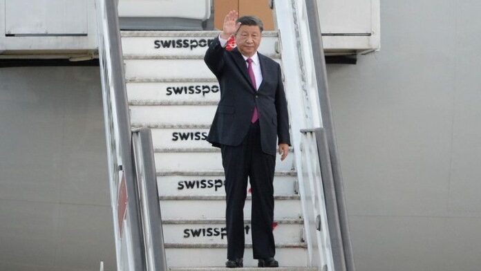 com-forte-esquema-de-seguranca,-lula-recebe-xi-jinping-no-palacio-da-alvorada