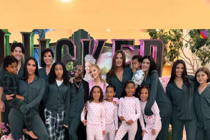 kim-kardashian-e-a-familia-tiveram-sessao-privada-de-‘wicked’-com-ariana-grande