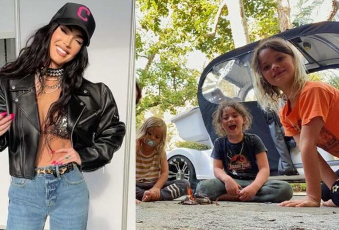 megan-fox-revelou-a-reacao-dos-filhos-a-noticia-do-bebe