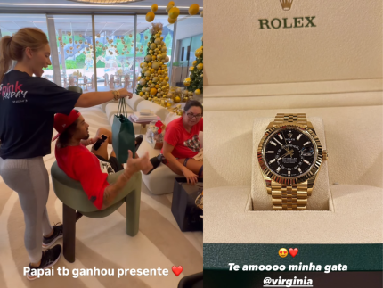 mamae-noel:-virginia-presenteia-familiares-com-itens-de-luxo