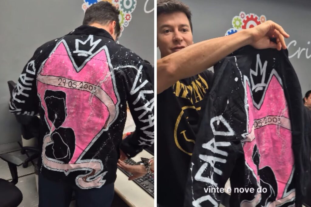 rodrigo-faro-ganha-jaqueta-personalizada-antes-de-despedida-da-record