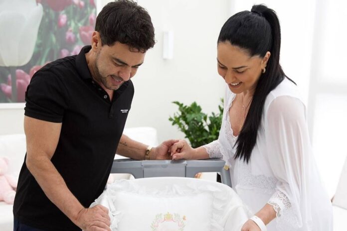 veja-as-primeiras-fotos-de-clara,-filha-de-zeze-di-camargo-e-graciele