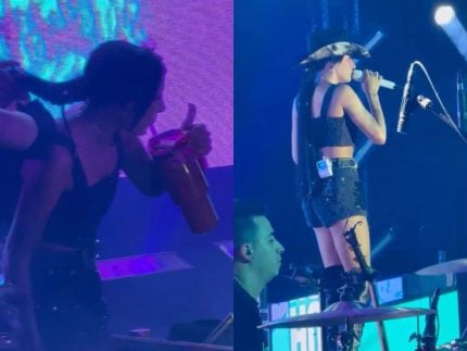 canudinho:-ana-castela-e-flagrada-se-preparando-para-cantar-hit-com-gusttavo-lima