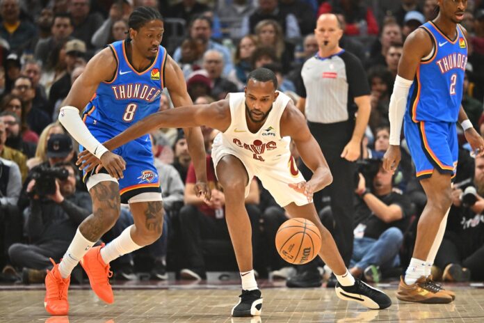 cavaliers-quebram-sequencia-invicta-do-thunder-em-jogo-eletrizante