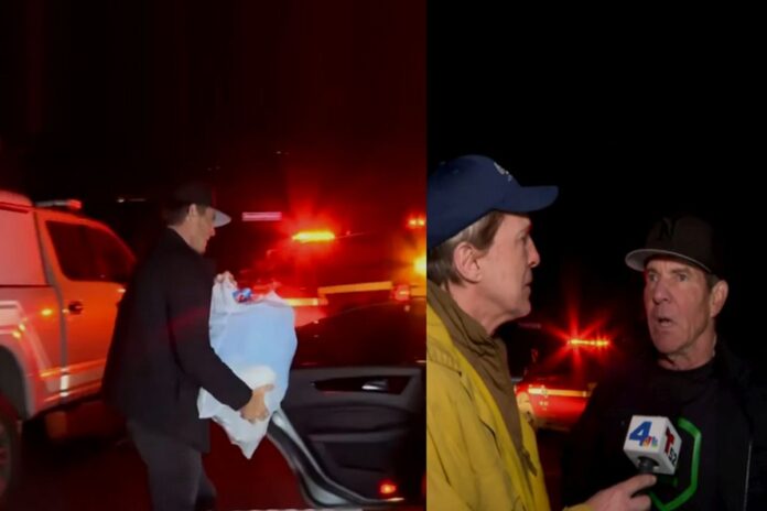 dennis-quaid-e-abordado-por-reporter-durante-evacuacao-e-causa-revolta