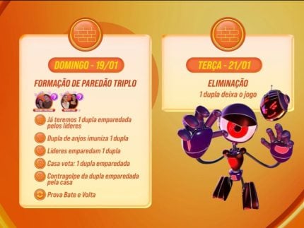 bbb25:-entenda-a-agenda-da-semana-com-paredao-e-eliminacao