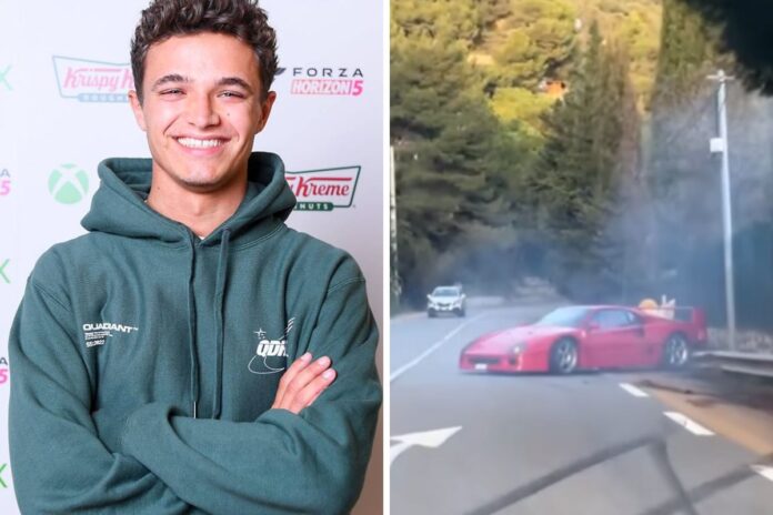 video:-ferrari-do-piloto-lando-norris,-da-f1,-bate-em-monaco