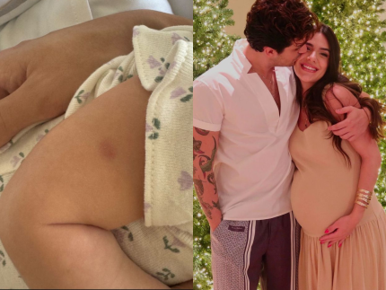 jade-magalhaes-conta-bastidores-da-vacinacao-da-filha-com-luan-santana,-serena