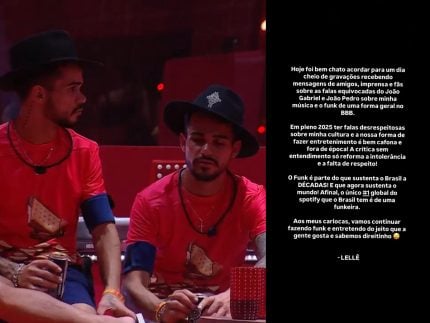 gemeos-sertanejos-do-bbb25-detonam-o-funk:-“isso-nao-e-musica”