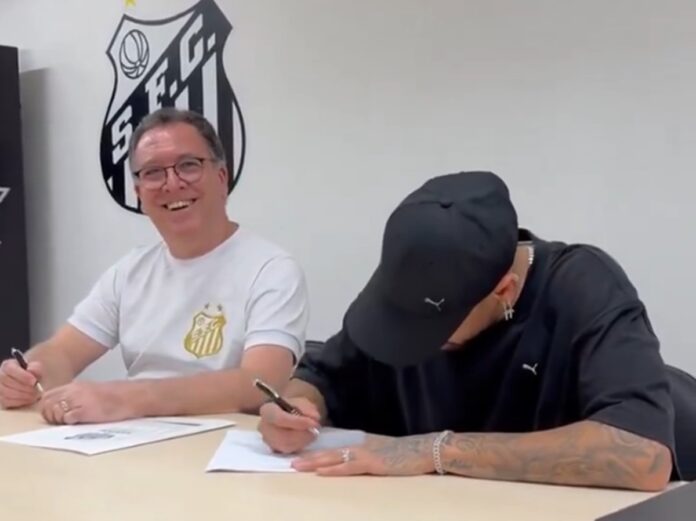 video:-caneta-falha-antes-de-neymar-assinar-contrato-com-o-santos