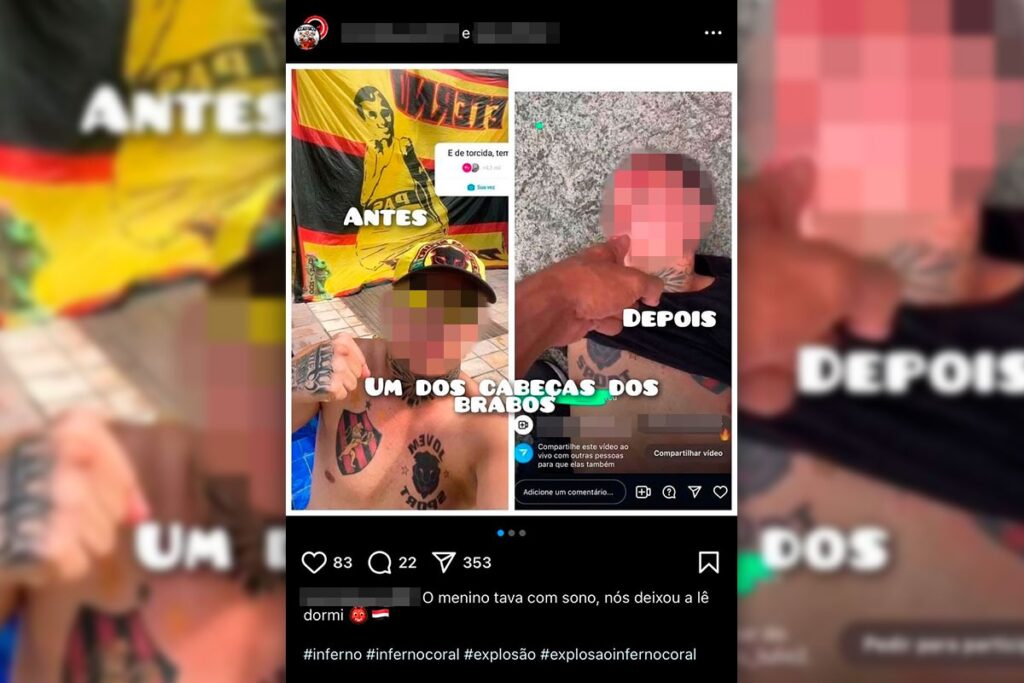briga-de-torcidas-no-recife:-perfis-nas-redes-comemoram-barbarie