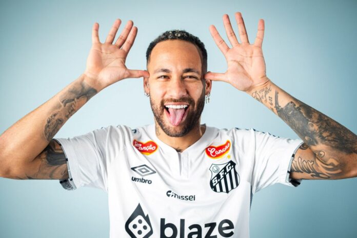 neymar-e-registrado-no-bid-e-ja-pode-estrear-pelo-santos