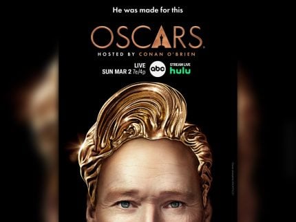 academia-revela-poster-oficial-da-transmissao-do-oscar-2025,-com-conan-o’brien