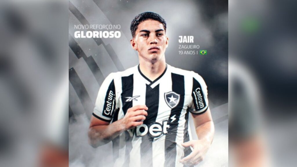 botafogo-anuncia-contratacao-de-jair,-ex-zagueiro-do-santos