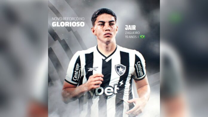 botafogo-anuncia-contratacao-de-jair,-ex-zagueiro-do-santos