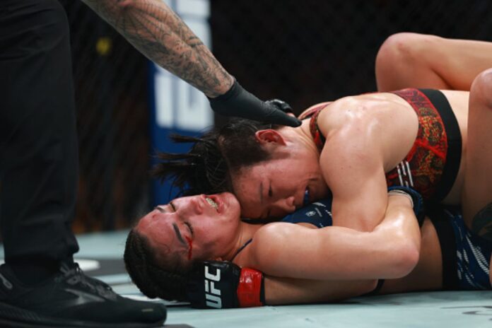 cenas-fortes:-lutadora-do-ufc-mostra-estrago-apos-corte-no-joelho