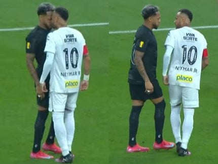 neymar-jr.-e-martinez-se-estranham-em-duelo-do-santos-contra-corinthians