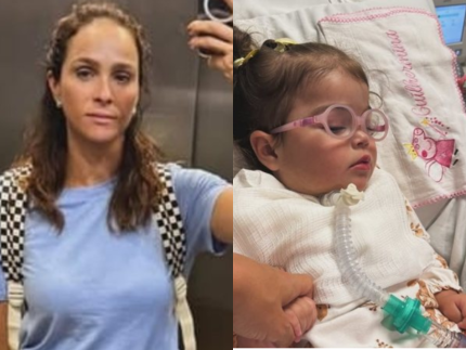 leticia-cazarre-atualiza-estado-de-saude-da-filha,-maria-guilhermina,-apos-nova-internacao