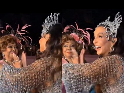 encontro-de-rainhas:-alcione-pede-aplausos-para-ivete-na-sapucai