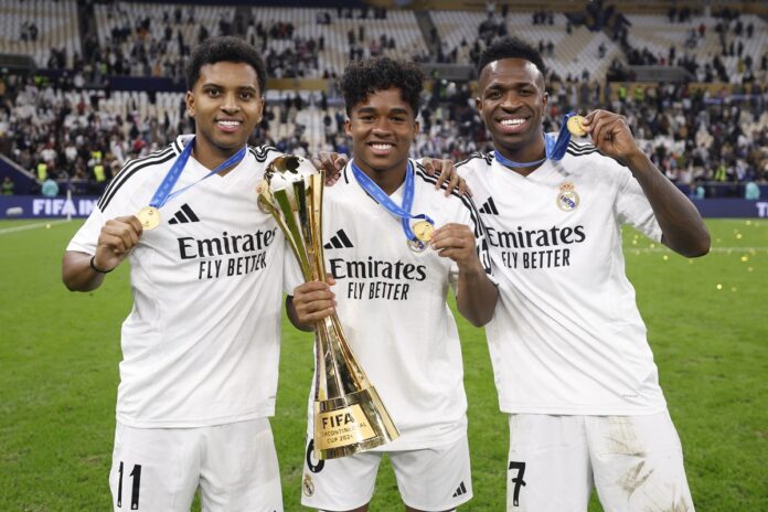 real-madrid-deve-ter-trio-brasileiro-como-titular.-saiba-onde-assistir