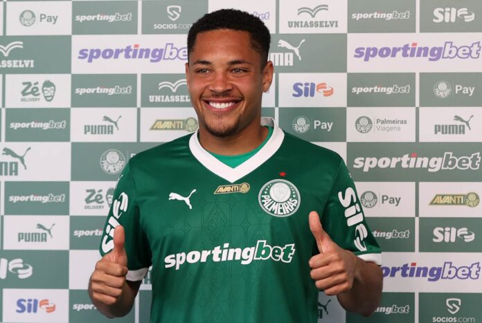 palmeiras-tem-estreia-de-vitor-roque-contra-o-sao-paulo;-veja-escalacoes