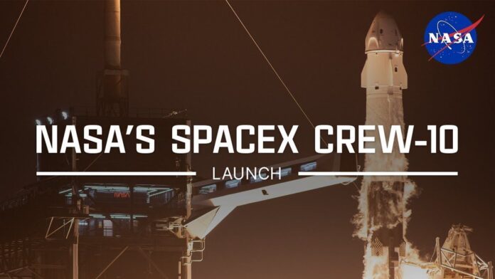 missao-crew-10,-da-spacex,-sera-lancada-na-quarta-(12);-veja-como-assistir