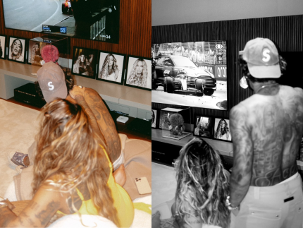 apos-faltar-aniversario,-gabigol-mostra-registro-assistindo-formula-1-com-rafaella