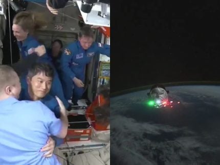 veja-a-chegada-da-“equipe-de-resgate”-dos-astronautas-presos-em-estacao-espacial