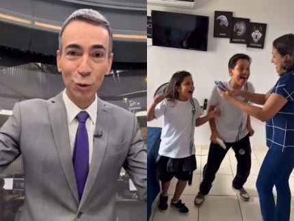 cesar-tralli-emociona-fa-autista-que-recriou-cenario-do-jh-no-proprio-quarto