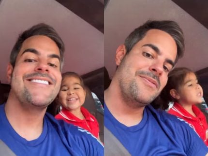 kaka-diniz-mostra-filha-cantando-e-surpreende-fas-de-simone-mendes:-“mais-uma-cantora?”