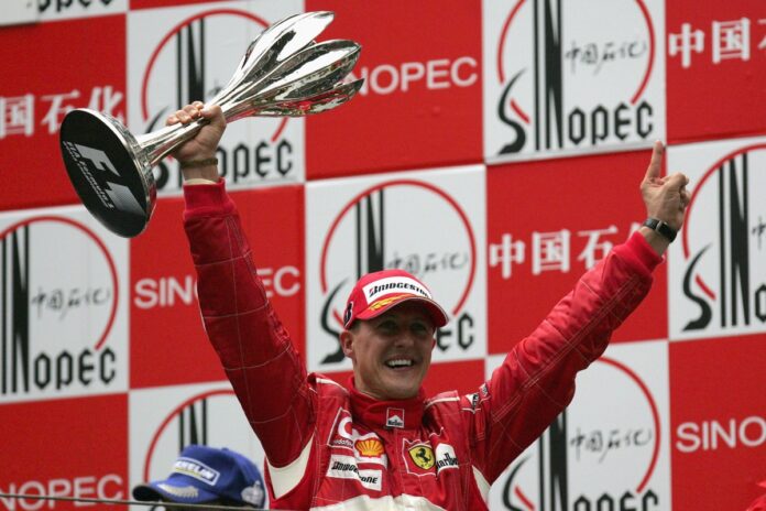 xangai:-pilotos-vao-para-pista-da-ultima-vitoria-de-schumacher-na-f1