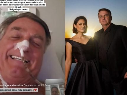 apos-nova-internacao-de-bolsonaro,-michelle-celebra-melhora:-“vencemos”