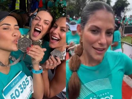 com-dor-de-barriga-e-infeccao-no-intestino,-mari-gonzalez-completa-maratona-no-maranhao