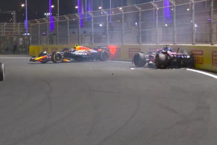 f1:-largada-na-arabia-saudita-tem-acidente-entre-gasly-e-tsunoda.-veja