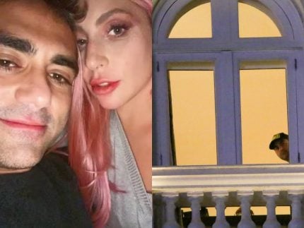 de-olho-no-movimento:-noivo-de-lady-gaga-observa-fas-pela-janela-de-hotel-no-rio