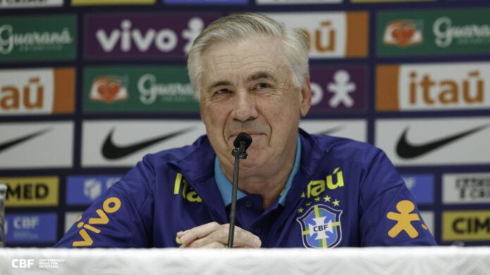 equador-x-brasil:-veja-escalacoes-na-estreia-de-ancelotti