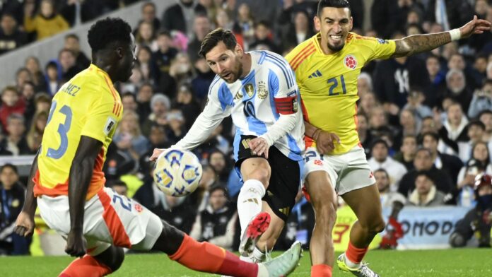 argentina-e-colombia-empatam-em-jogo-com-golaco,-expulsao-e-confusoes