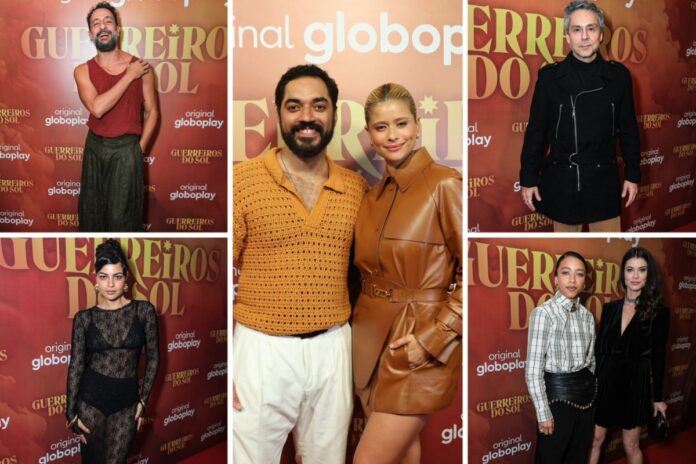 elenco-de-guerreiros-do-sol-se-reune-para-festejar-a-trama.-veja-os-looks!