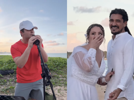 matheus,-dupla-de-kauan,-surpreende-noivos-durante-casamento-na-praia