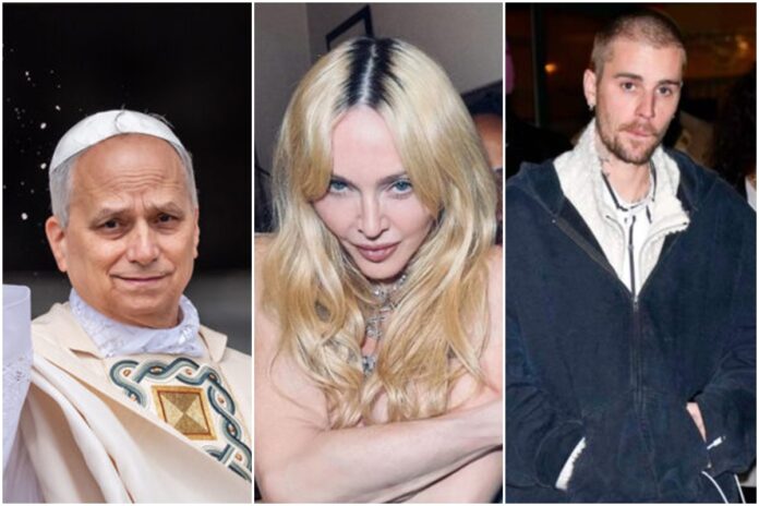 papa-leao-xiv-e-parente-distante-de-madonna-e-justin-bieber,-diz-nyt