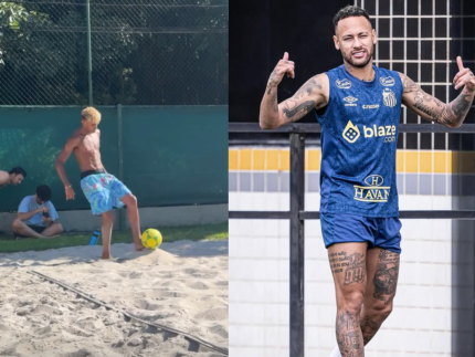 idolo-e-fa:-neymar-recebe-lamine-yamal-em-casa-durante-ferias-no-brasil