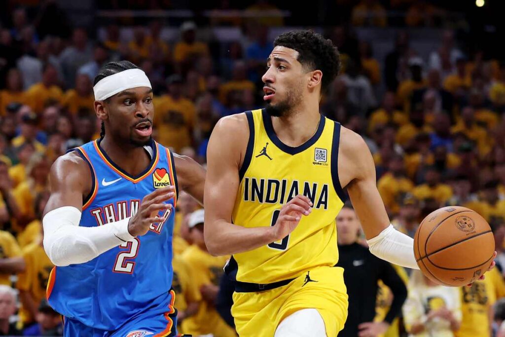 nba:-pacers-atropelam-thunder-e-forcam-primeiro-jogo-7-desde-2016