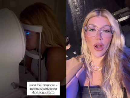 mulher-de-cristiano-passa-por-cirurgia-ocular-apos-complicacao-com-lente-de-contato