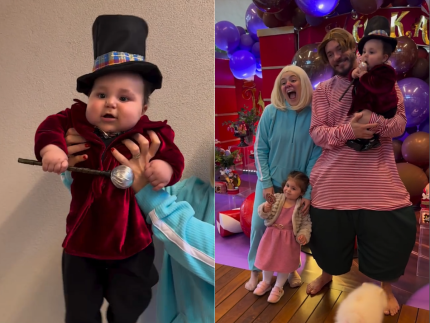 “a-fantastica-fabrica-de-chocolate”:-filho-de-viih-tube-vira-willy-wonka-em-mesversario