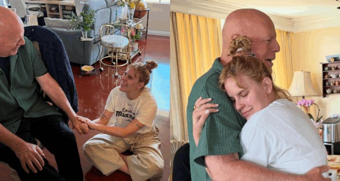 filha-de-bruce-willis-compartilha-momento-fofo-ao-lado-do-pai;-confira