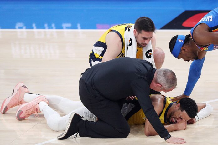 pacers-confirmam-ruptura-no-tendao-de-aquiles-de-haliburton