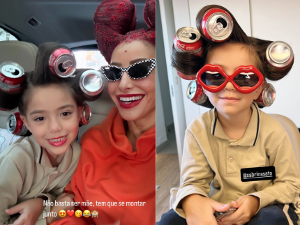 cabelo-maluco:-sabrina-sato-se-empolga-e-faz-producao-para-acompanhar-filha-na-escola